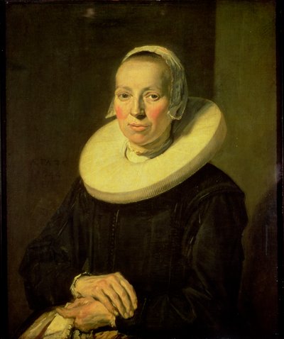 女性の肖像1644 作： Frans Hals