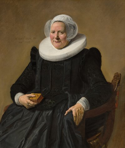 老婦人の肖像 作： Frans Hals