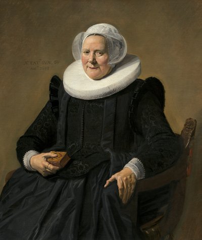 老婦人の肖像 作： Frans Hals