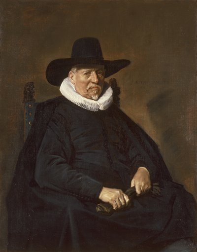 伝統的にHeer Bodolpheと呼ばれる老人の肖像、1643年 作： Frans Hals
