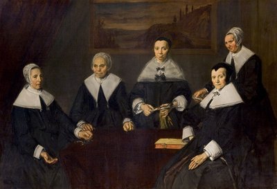 老人施しの家のリージェンテス 作： フランス・ハルス
