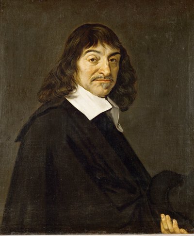 ルネ・デカルト、フランス・ハルスによる失われた原画の肖像画 ... 作： フランス・ハルス
