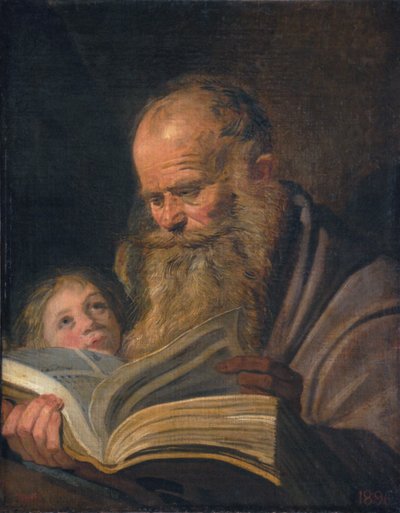 聖マタイ、1625年頃（キャンバスに油彩） 作： Frans Hals