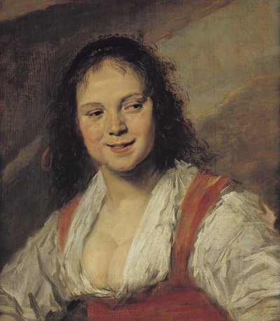 ジプシーの女、1628〜30年頃（パネル） 作： Frans Hals