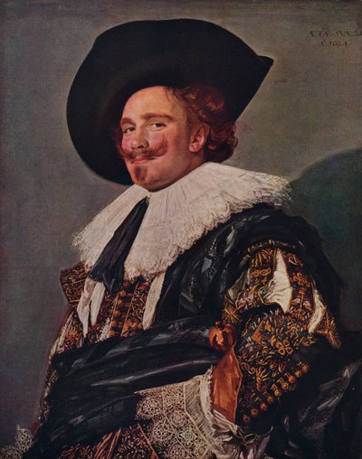 笑う騎士団、1624年 作： Frans Hals