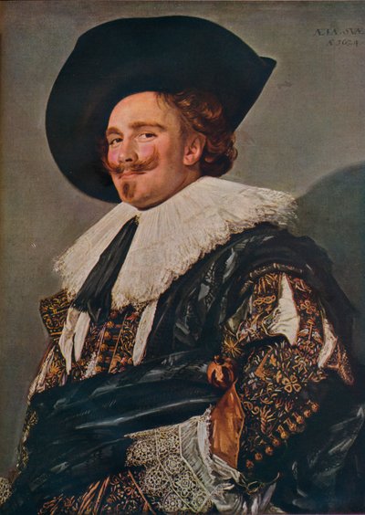 笑う騎士団、1624年、1943年。 作： Frans Hals