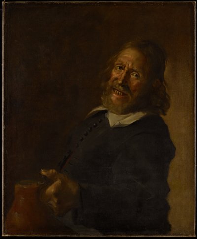 笑うトッパー、18世紀 作： Frans Hals