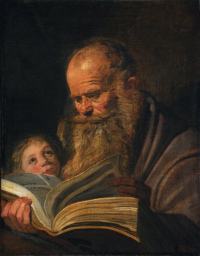 聖マタイ 作： Frans Hals