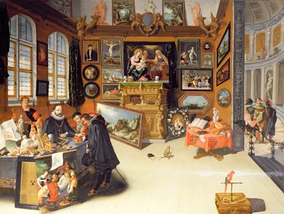 画像ギャラリーの内部 作： Frans II Francken