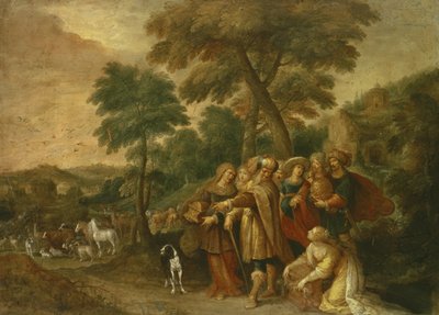 ノアが箱舟に入る 作： Frans II Francken