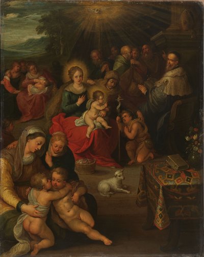 聖なる親族関係 作： Frans II Francken