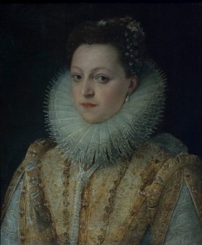 イザベラ・ゴンザーガの肖像 1599-1602年頃 油彩・カンヴァス 作： Frans II Pourbus