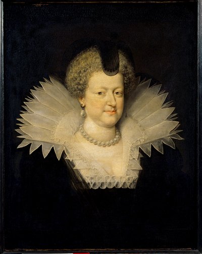 マリー・ド・メディシスの肖像（Maria de Medici 作： Frans II Pourbus