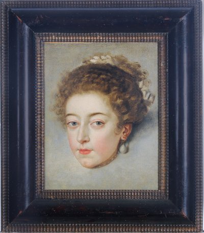 フランスのアンリエット・マリー女王の肖像 作： Frans II Pourbus