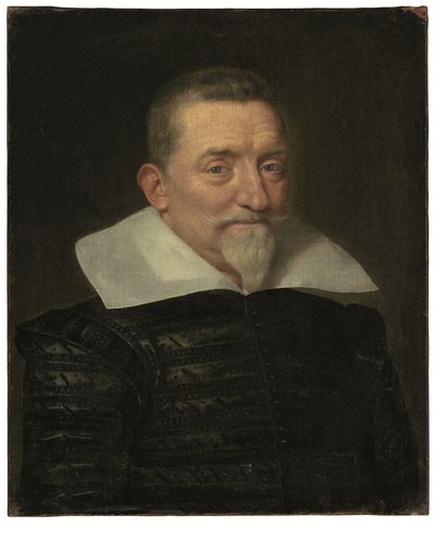 紳士の肖像、胸像 作： Frans II Pourbus
