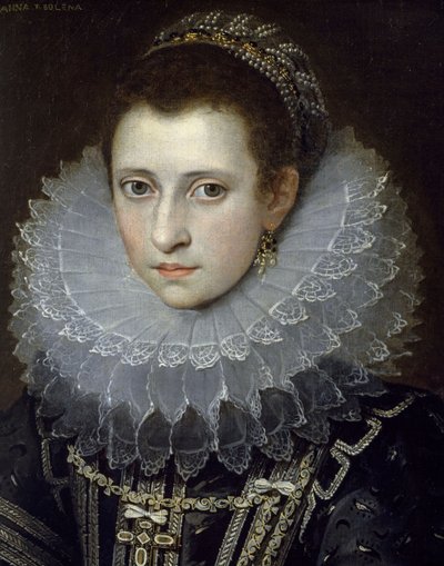 紳士の肖像（いわゆるアン・ブーリン 作： Frans II Pourbus