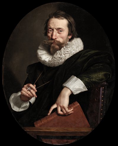 イタリアの詩人、ジャンバッティスタマリーノの肖像、1621年頃 作： Frans II Pourbus