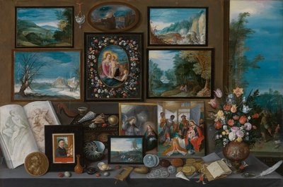 コレクション（パネルに油彩） 作： Frans II the Younger Francken