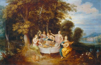 Les Cinq sens - 五感... 作： Frans II the Younger Francken