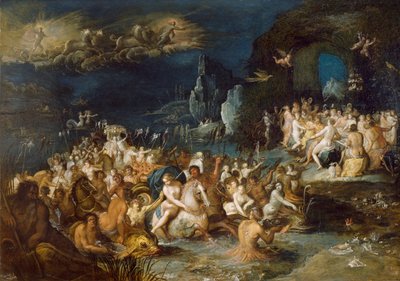 Neptunuksen kylpylä, Frans Francken II tai Francken Younger (1581-1642) 作： Frans II the Younger Francken