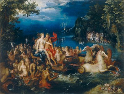 ネプチューンとアンフィトリテの勝利 作： Frans II the Younger Francken