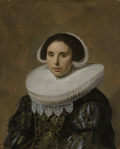 女性の肖像」1635年 作： Frans I Hals