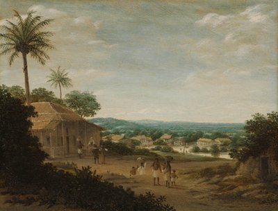 ブラジリアン ビレッジ ブラジルの村 作： Frans Post