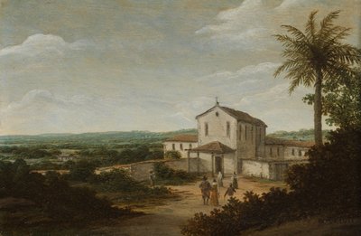 ブラジルの教会建築 ブラジルのオランダ人入植者の家 作： Frans Post