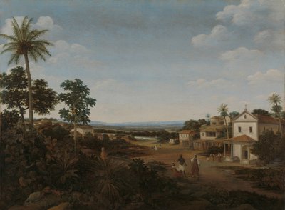 ブラジルの風景 作： Frans Post