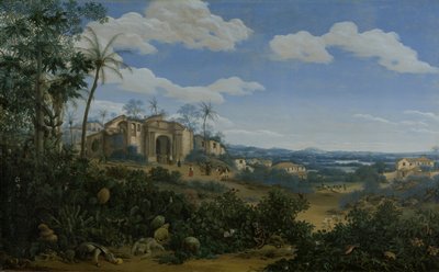 オリンダ、ブラジルのビュー 作： Frans Post