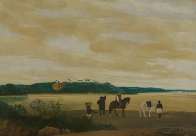 ブラジル、イタマラカ島の眺め イタマラカ島の眺め 作： Frans Post