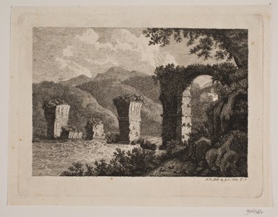 山岳地帯 作： Frans Martin Dodt