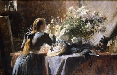 スタジオへの訪問 作： Frans Mortelmans