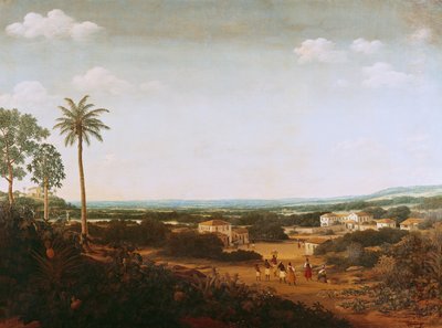 ブラジルのポルトガル貴族の家 作： Frans Post