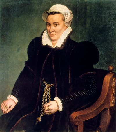 女性の肖像、c1565-1581 作： Frans Pourbus the Elder