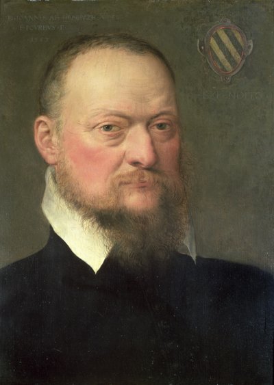 ジャンヴァンヘンビゼ（1513-84年）、ゲントカルバン派の信奉者、1567年 作： Frans Pourbus the Younger