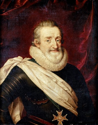 フランスのヘンリー4世 作： Frans Pourbus the Younger