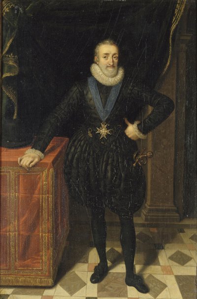 フランスのヘンリー4世 作： Frans Pourbus the Younger