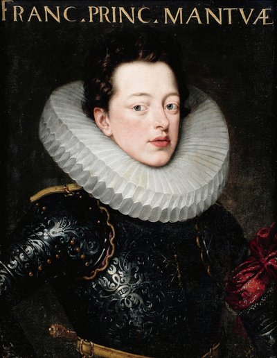 フランチェスコ 4 世ゴンザーガ 1586 年から 1612 年、マントヴァ公の肖像。 作： Frans Pourbus the Younger