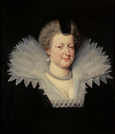 マリー・ド・メディチの肖像 1575-1642, 1613. 作： Frans Pourbus the Younger