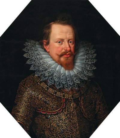 Vincenzo Gonzaga 1562-1612 の肖像、マントヴァ公、17 世紀初頭 作： Frans Pourbus the Younger