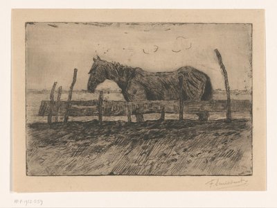 馬 作： Frans Smissaert (signed by artist)