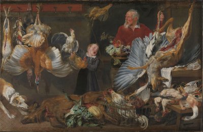 ゲームショップ 作： Frans Snyders or Snijders