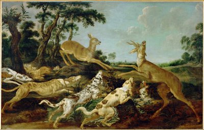 狩猟シーン 作： Frans Snyders or Snijders