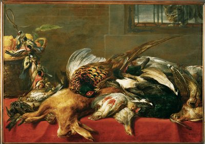 狩猟の静物 作： Frans Snyders or Snijders