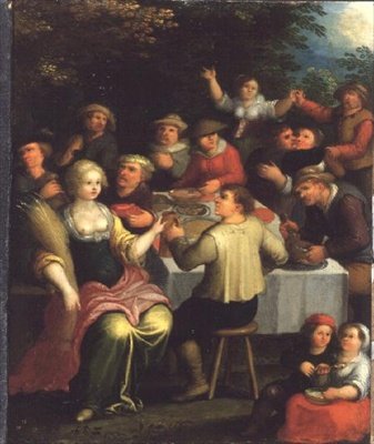 収穫の饗宴 作： Frans the Elder (circle of) Francken