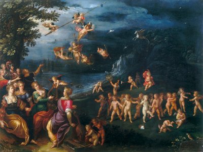 天才の寓話 作： Frans the Elder Francken