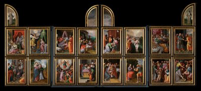 Kristuksen ja Neitsyen elämä 作： Frans the Elder Francken