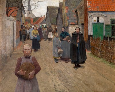 Leivänjako kylässä 作： Frans Van Leemputten