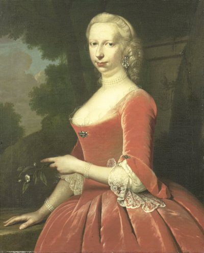 女性の肖像 作： Frans van der Mijn